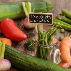 Légumes et produits locaux