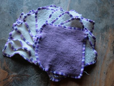 remplacer ses cotons démaquillants par des lingettes réutilisables et diy