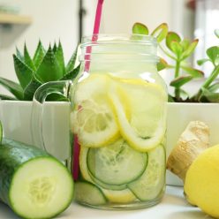 eau fruitée détox maison