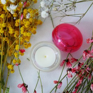 Mon parfum solide à la pêche