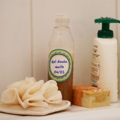 Je réalise mon gel douche parfum vanille