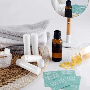 Coscoon, kits de cosmétiques maison à faire soi-même : baume à lèvres